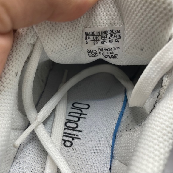 ADIDAS SUPERSTAR MENS SIZE 6 CLOUD WHITE/ CORE BLACK / CLOUD WHITE - Picture 10 of 10